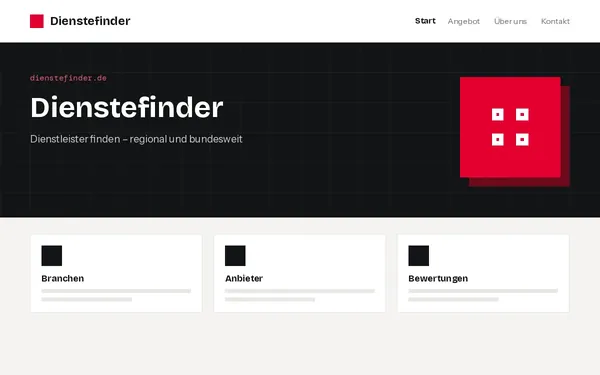 Vorschau Dienstefinder